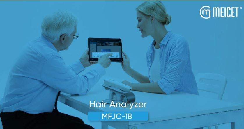 Аналізатор діагностики шкіри, волосся та шкіри голови MFJC-1B MFJC-1B фото
