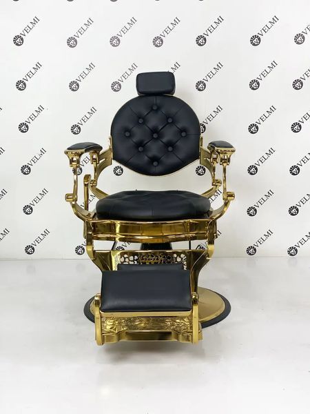 Чоловіче перукарське крісло Barber Cardinal Gold VM07 фото