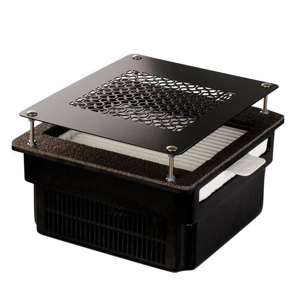 Вбудована витяжка для манікюру Teri Turbo Black з фільтром TR11500B фото
